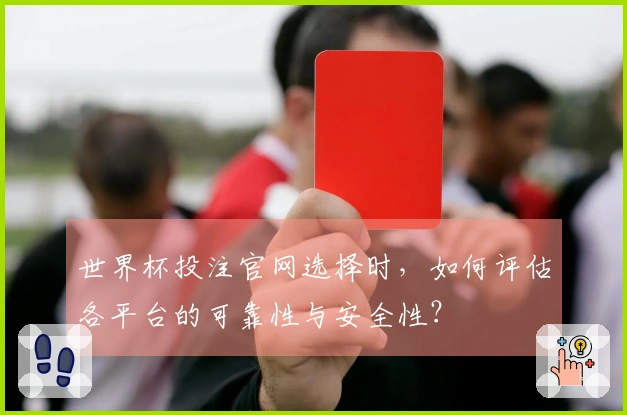 世界杯投注官网选择时，如何评估各平台的可靠性与安全性？