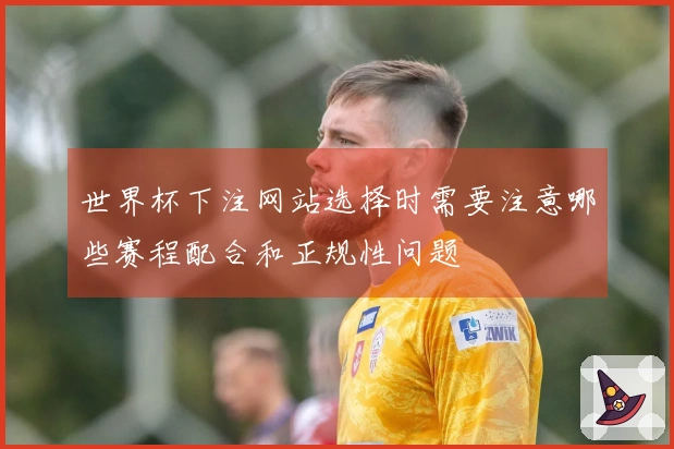 世界杯下注网站选择时需要注意哪些赛程配合和正规性问题