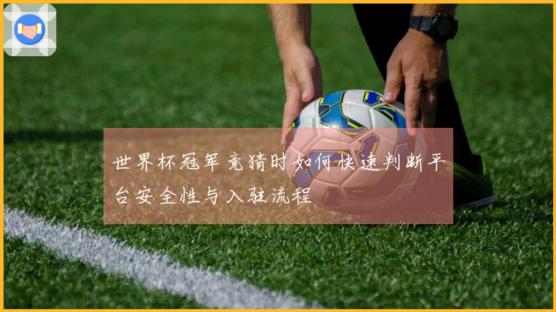 世界杯冠军竞猜时如何快速判断平台安全性与入驻流程