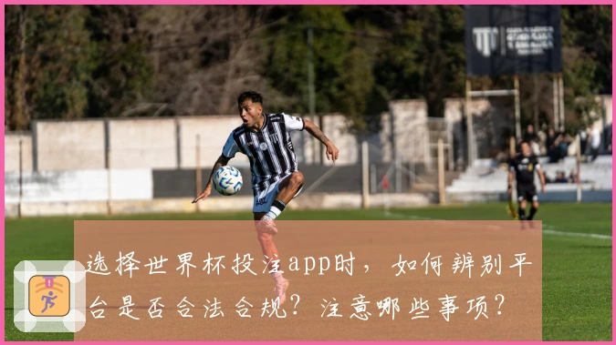 选择世界杯投注app时，如何辨别平台是否合法合规？注意哪些事项？